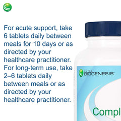 Nutra BioGenesis CompliVir packaging and bottle reflecting premium quality