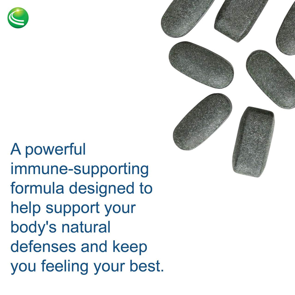 Nutra BioGenesis CompliVir tablets in hand illustrating easy daily dosing