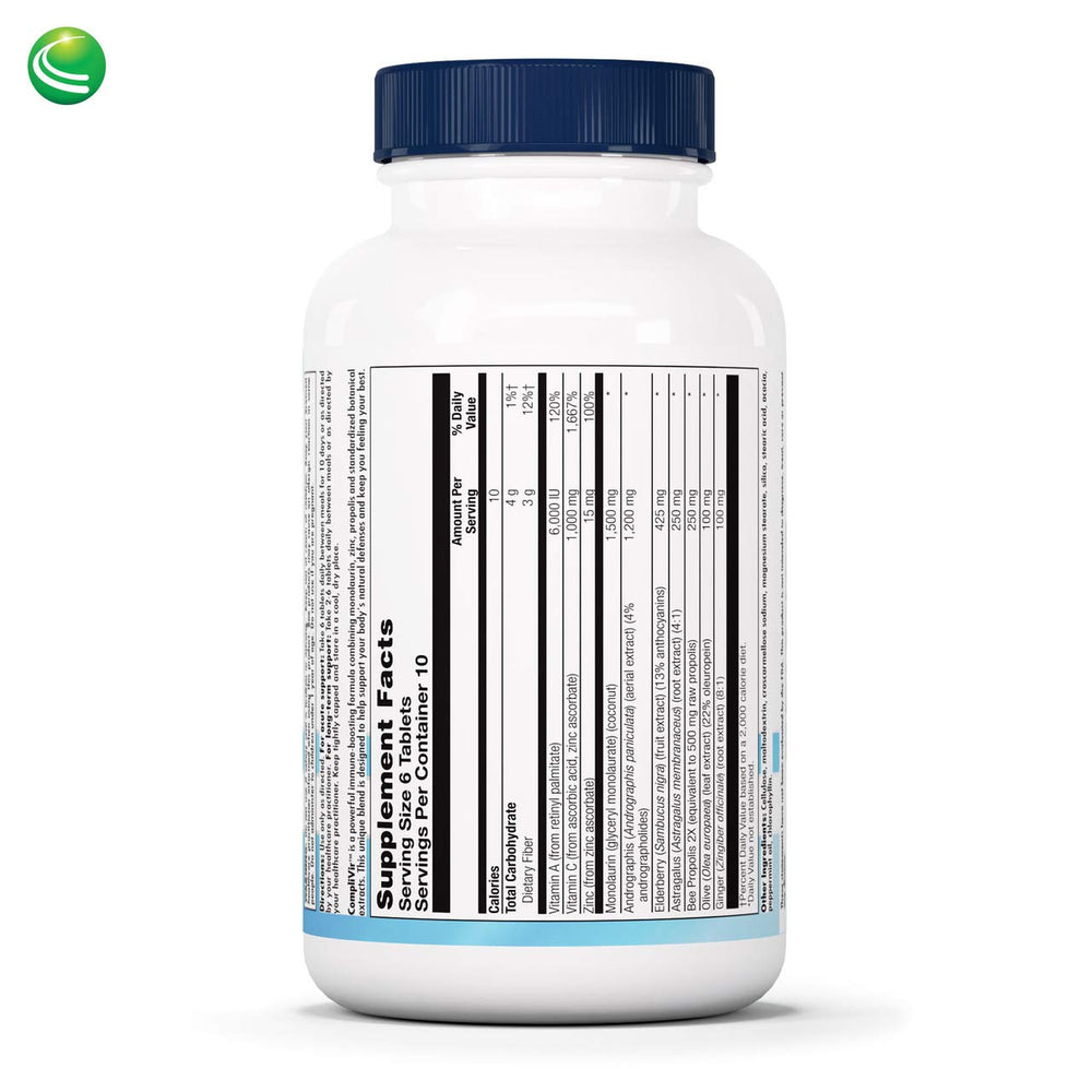 Nutra BioGenesis CompliVir zinc tablets highlighting essential mineral immune support