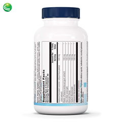 Closeup of Nutra BioGenesis capsules illustrating easy two-capsule daily dosing.