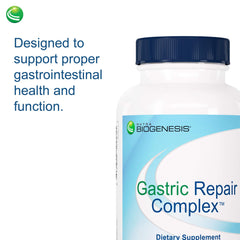 Nutra BioGenesis product label emphasizes trusted lineage since 2000 for premium digestive support.