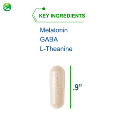 Nutra BioGenesis Sleep Factors capsules closeup showing veggie shell