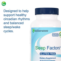 Nutra BioGenesis Sleep Factors GABA and L-Theanine graphic