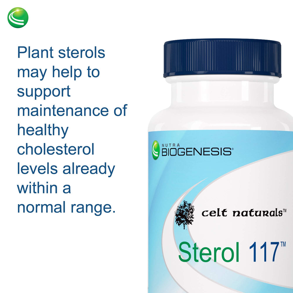 Nutra BioGenesis Sterol 117 packaging indicating careful manufacturing standards.