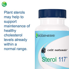 Nutra BioGenesis Sterol 117 packaging indicating careful manufacturing standards.