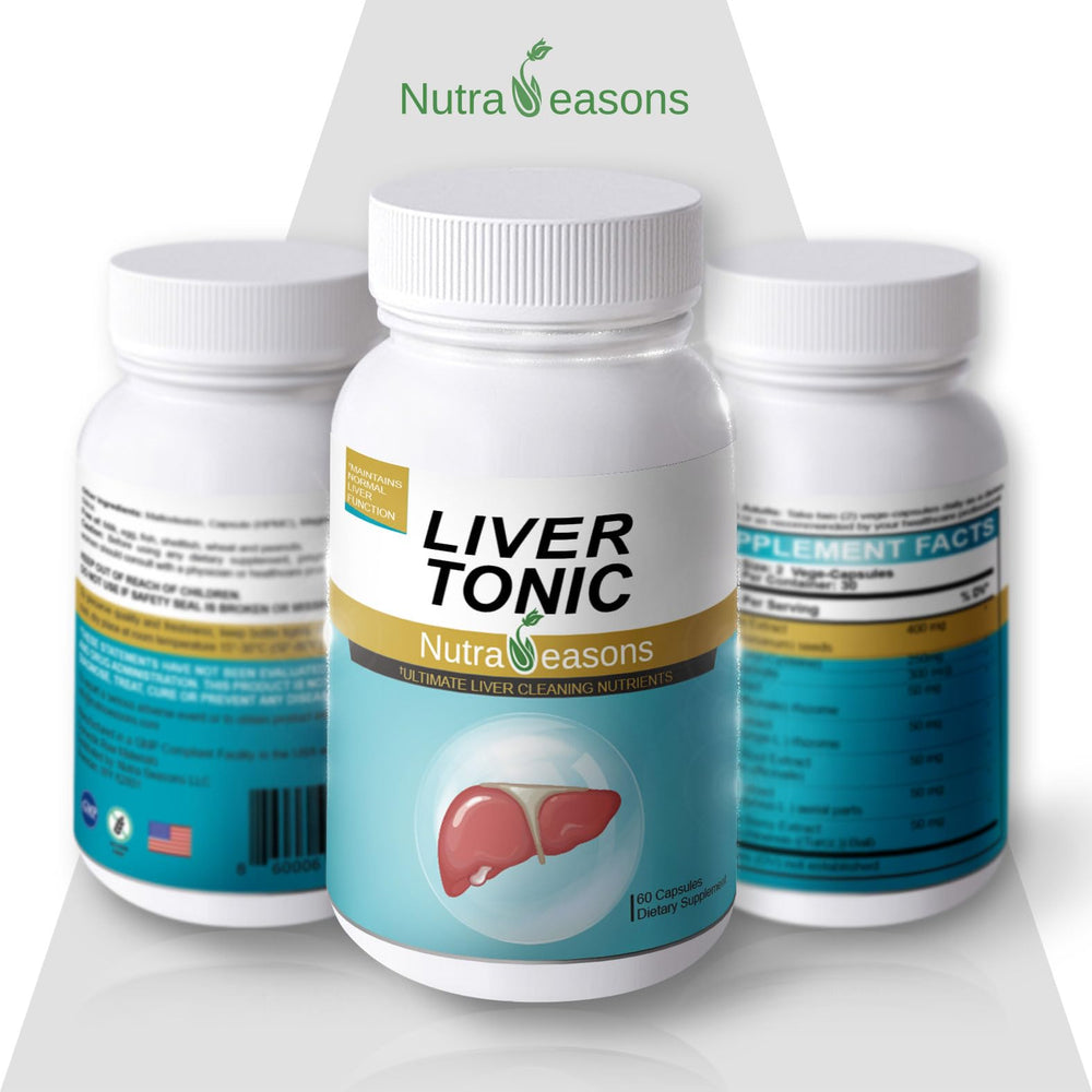Artichoke extract visual highlight in Nutra Seasons Liver Tonic