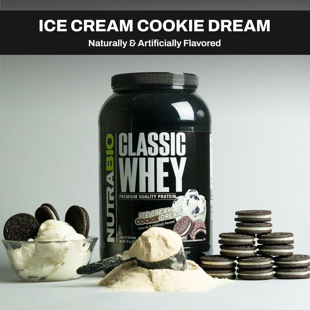 NutraBio Classic Whey label highlights no fillers and full disclosure