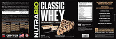 NutraBio Classic Whey third-party testing ensures quality and consistency.