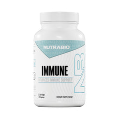 NutraBio Immune Support Epicor bottle front for daily immune wellness.
