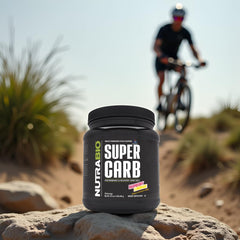 NutraBio intra-workout setup illustrates quick fueling during training