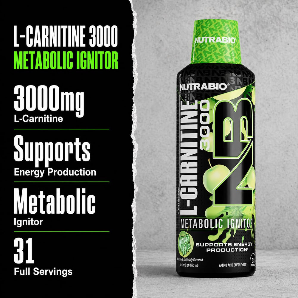 NutraBio cap close-up suggests quick, convenient use.