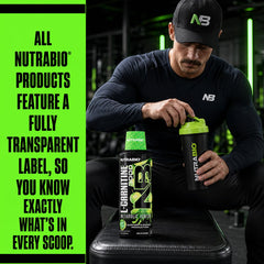 NutraBio flatlay shows clean design and zero sugars.