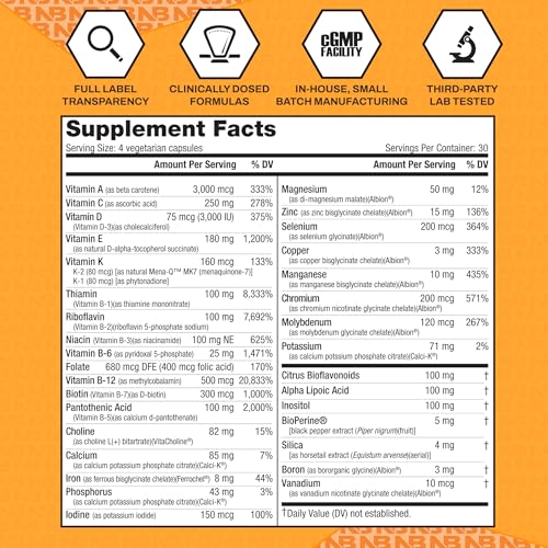 NutraBio Multisport glass of water beside bottle promotes hydration routine.