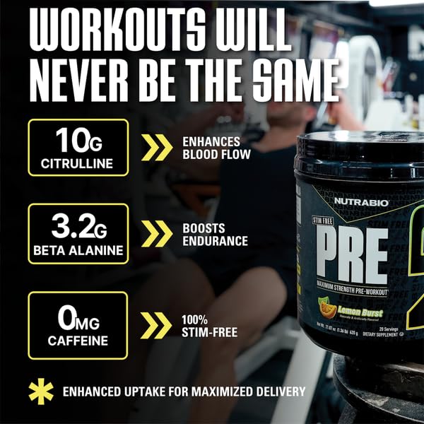 Tub label shows 16g Pump Matrix and 10g L-Citrulline per scoop