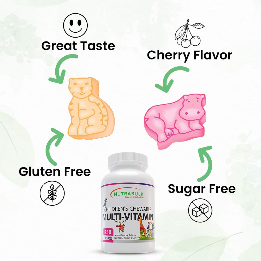 NutraBulk grape-flavor chewables entice kids while supplying essential nutrients