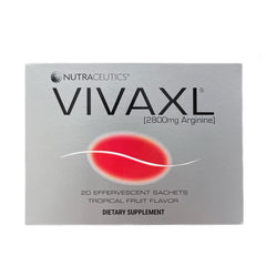 Nutraceutics Vivaxl tropical fruit sachets ready to mix for a refreshing start