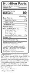 NUTRACOLLAGEN premium coffee jar highlighting mocha hazelnut aroma and creaminess.