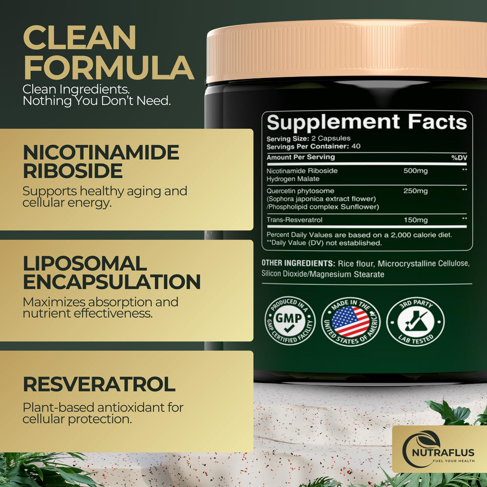 Nutraflus liposomal delivery illustration demonstrating enhanced absorption.