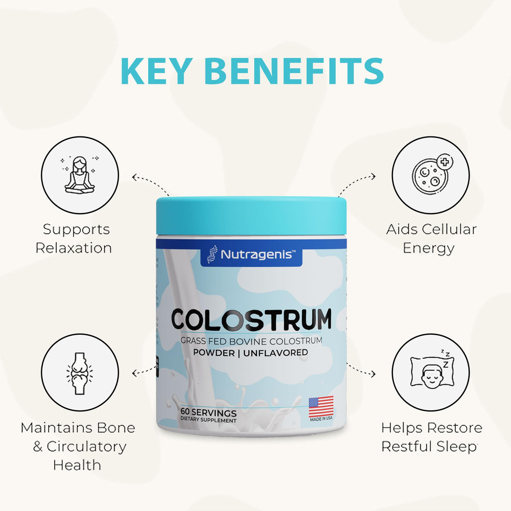 Pasture scene illustrating grass-fed Nutragenis Colostrum source in USA.