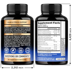 NUTRAHARMONY ashwagandha capsules for stress resilience and calm.