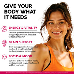 NutraHarmony B-Complex label detail showing vitamin list.