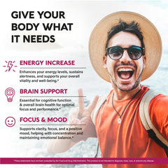 Berry-flavored B12 liquid for convenient daily supplementation by NUTRAHARMONY.