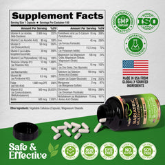 NutraHarmony gluten-free and dairy-free claim on packaging for dietary needs.