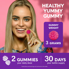NUTRAHARMONY gummies with keratin for stronger hair and nails.