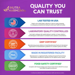 NUTRAHARMONY pack of 2 gummies for ongoing beauty routine.
