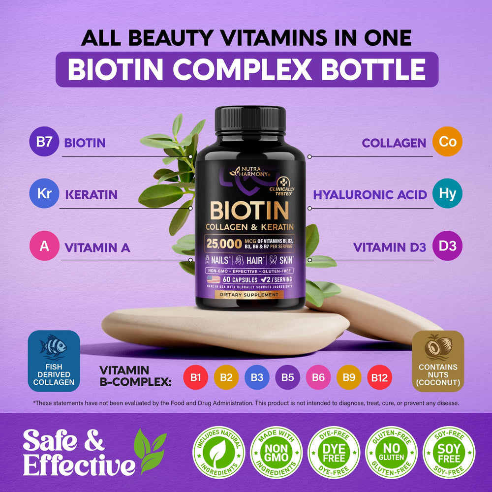 Packaging image of NUTRAHARMONY showing USA-made production and quality.