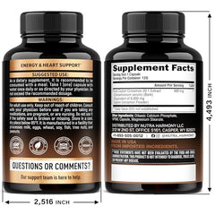 NutraHarmony Ceylon Cinnamon capsules packaging box highlighting organic, GMO-free formulation.