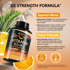 NutraHarmony D3+K2 with black pepper extract shown to boost absorption