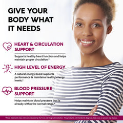 NutraHarmony heart health visual highlighting balanced circulation and energy.