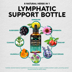 NUTRAHARMONY Lymph Drops rosehip and burdock ingredients