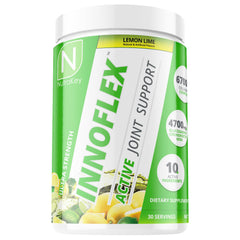 NutraKey Innoflex label close-up showing key ingredients.