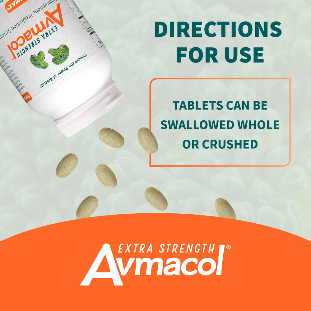 Nutramax Avmacol detox-pathways concept with imagery of broccoli sprouts