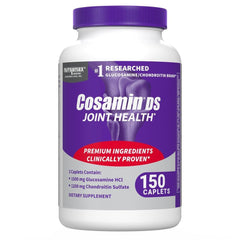 Nutramax Cosamin DS bottle front view for daily joint support.
