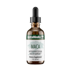 NutraMedix Maca Liquid Tincture bottle shows mood support-ready maca
