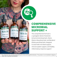 NutraMedix Nutra BRL bottle pour emphasizes convenient dosing.