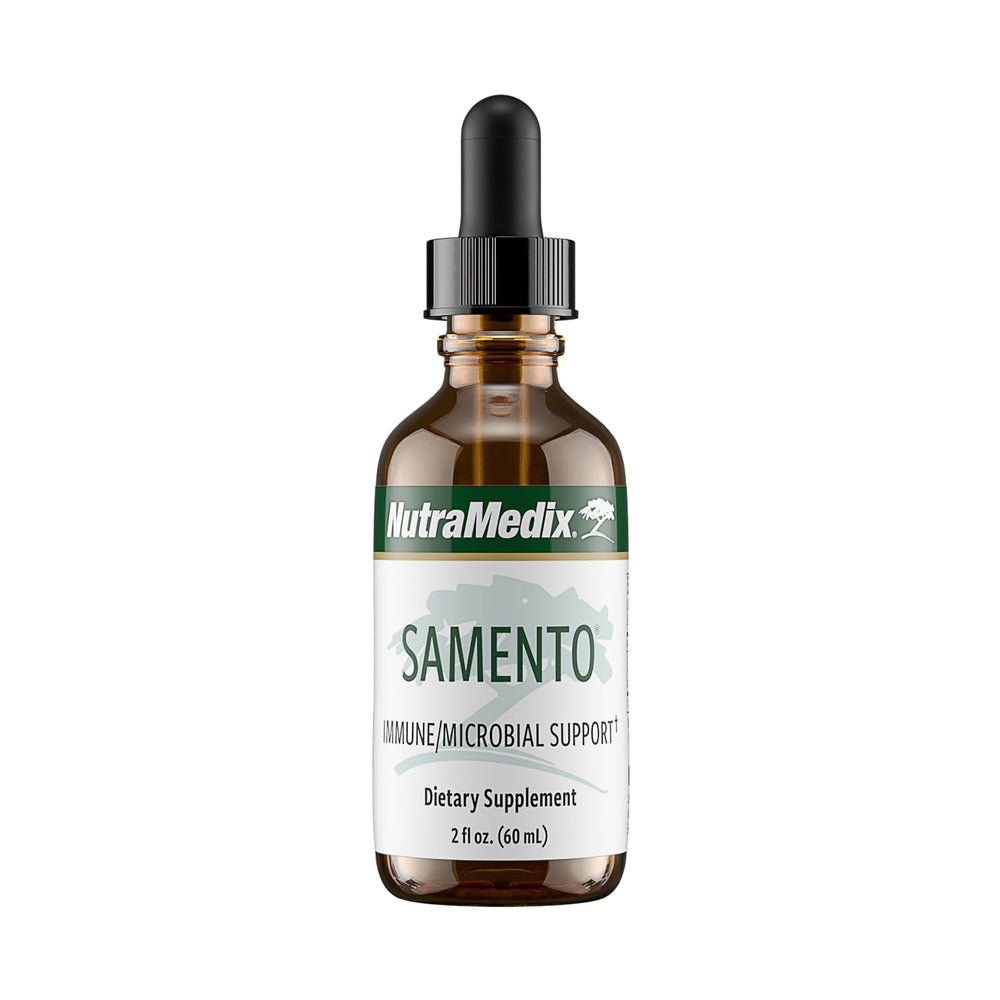 NutraMedix Samento bottle front with cat's claw extract for immune support.