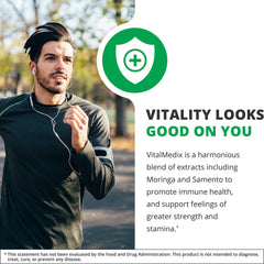 NutraMedix VitalMedix liquid pour for easy dosing