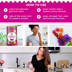 Plant-based multivitamin gummies designed for vegan lifestyles.