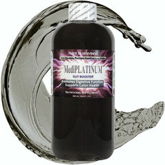 Nutraneering MediPLATINUM bottle front displaying true colloidal platinum for daily use