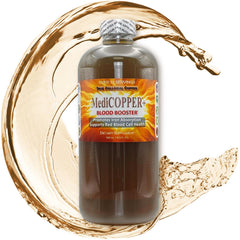 Nutraneering MediCOPPER Plus bottle shows premium colloidal copper for daily intake.