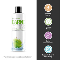 NutraOne Carnicuts Green Apple pour for quick dosing