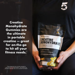NutraOne Creatine Monohydrate Gummies deliver tasty supplement for quick consumption.