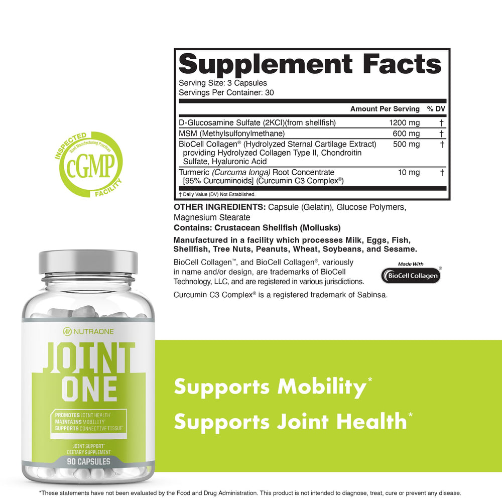 Athlete using NutraOne JointOne before a workout to support mobility