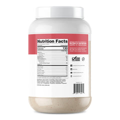 Close-up of NutraOne ProteinOne micro-filtered whey for high protein, low lactose.