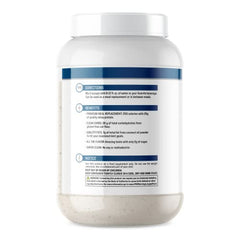 NutraOne Real Meal coconut oil powder bag close up highlights healthy fats