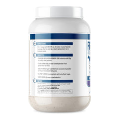 NutraOne Real Meal gluten free oats flour bag close up for clean carbs